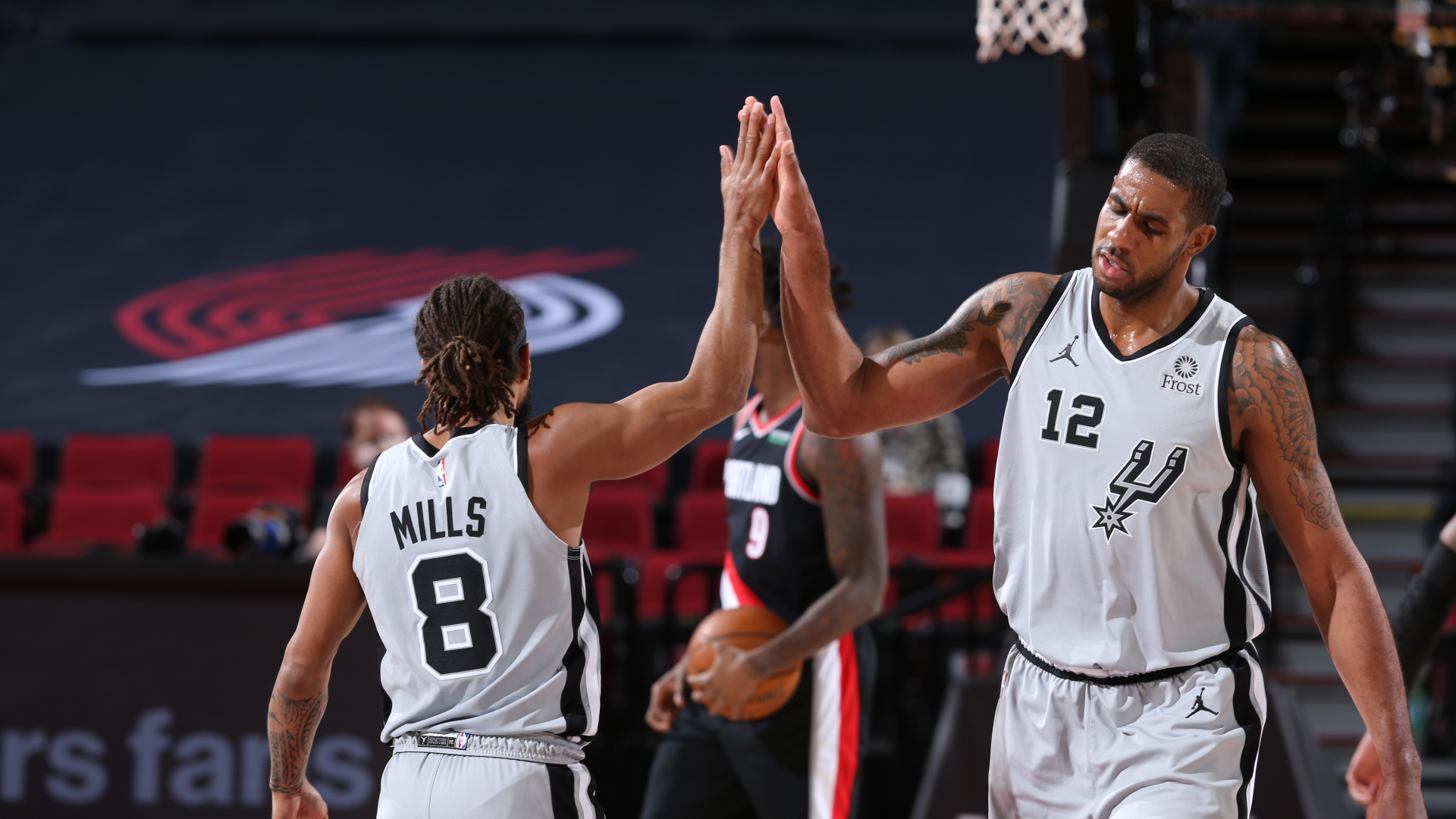 Patty Mills LaMarcus Aldridge